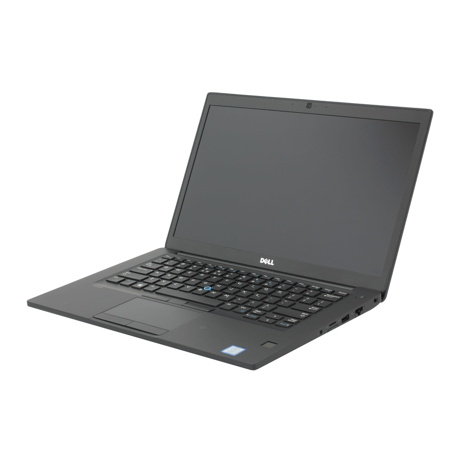 Dell Latitude 7480 Настройка и технические характеристики