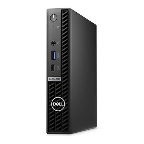 Dell D15U Setup And Specifications