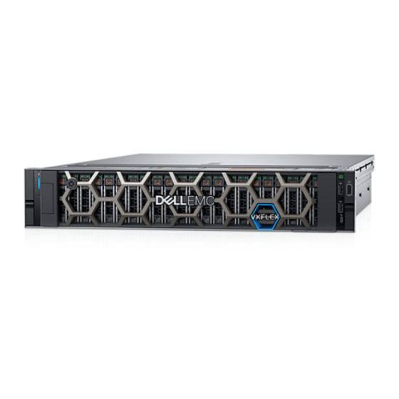 Dell EMC VxFlex Ready Node 14G Snelstarthandleiding