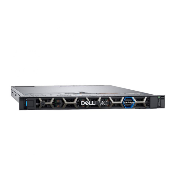 Dell EMC VxRail E Series 소유자 매뉴얼