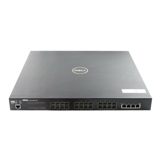 Dell Force10 S25-01-GE-24P 매뉴얼