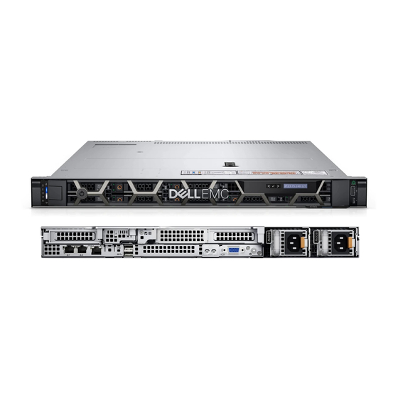 Dell PowerEdge R450 Manual de referência