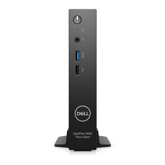 Dell Wyse 3040 Skrócona instrukcja obsługi