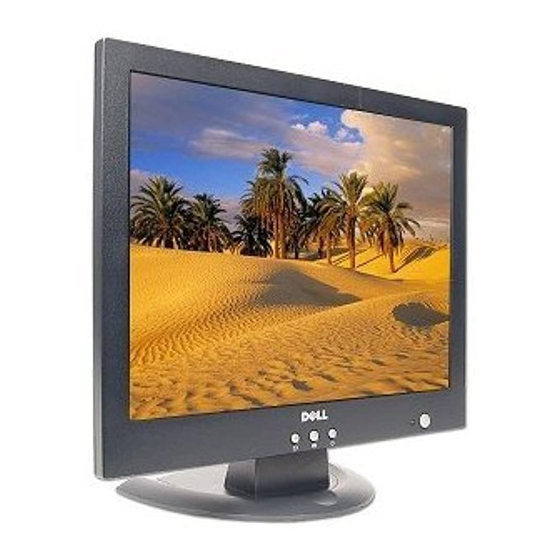 Dell E151FP Setup Manual