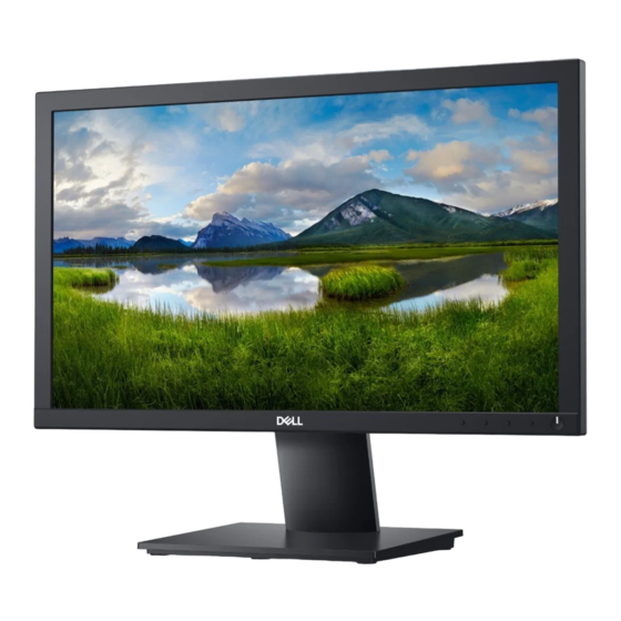 Dell E2210H ユーザーマニュアル