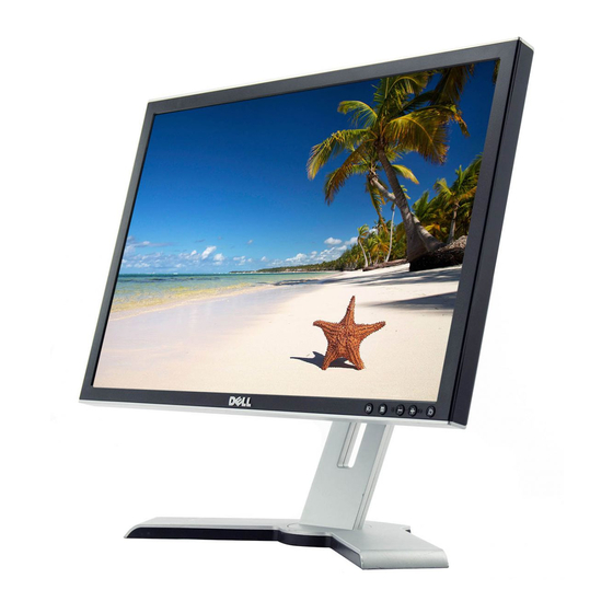 Dell UltraSharp 2208WFP Manuel de l'utilisateur