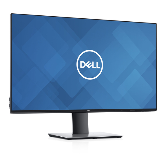 Dell UltraSharp U3219Q Simplified Service Manual