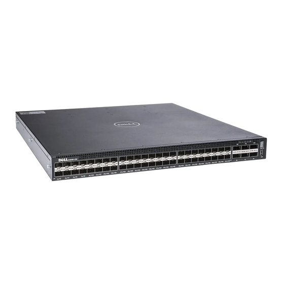 Dell Networking S4048 Kurulum Kılavuzu