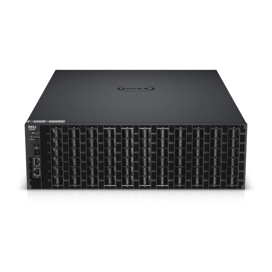 Dell Networking Z9500 Manual de iniciação