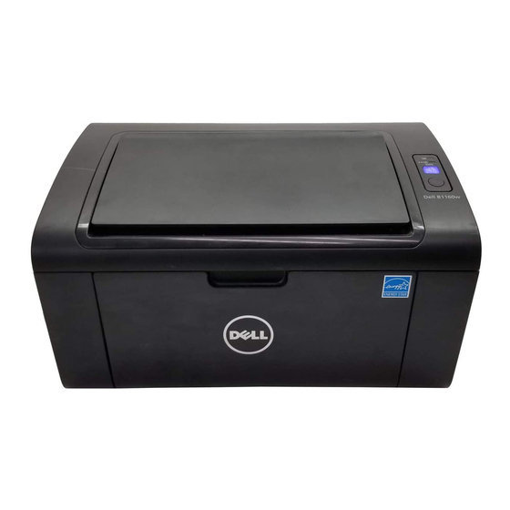 Dell B1160 Краткое руководство