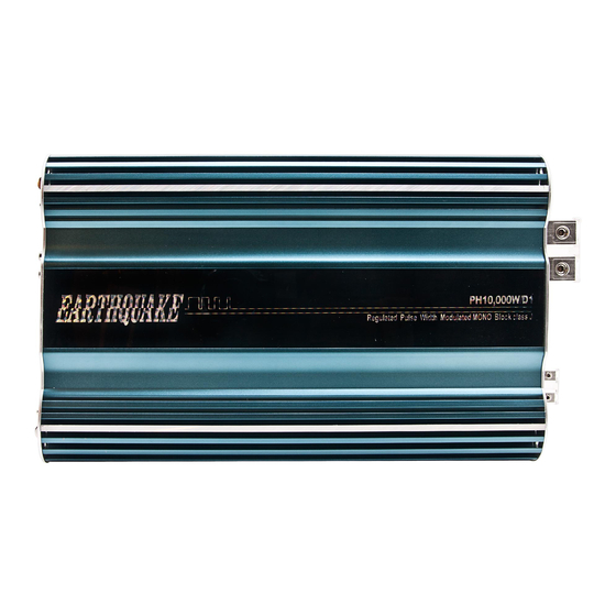 EarthQuake T2000W/D1 Brochure