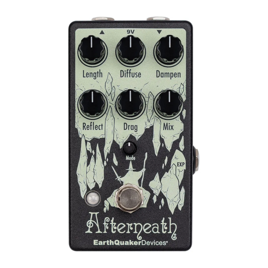 EarthQuaker Devices Afterneath 操作マニュアル