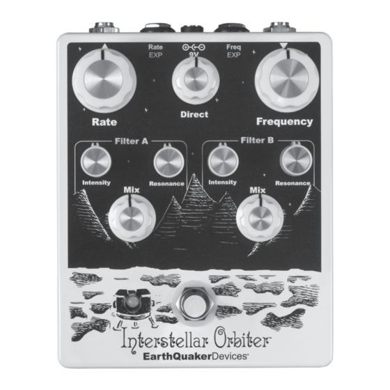 EarthQuaker Devices Interstellar Orbiter Panduan Pengoperasian