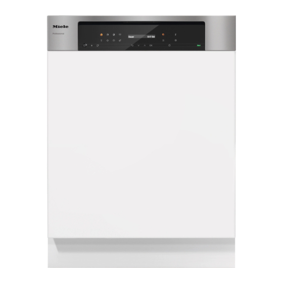 Miele PFD 104 SCVi Plan d'installation