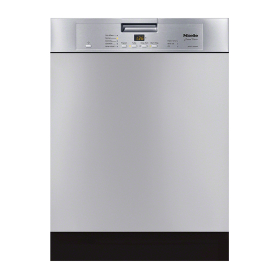 Miele G 4205 Wymiary produktu