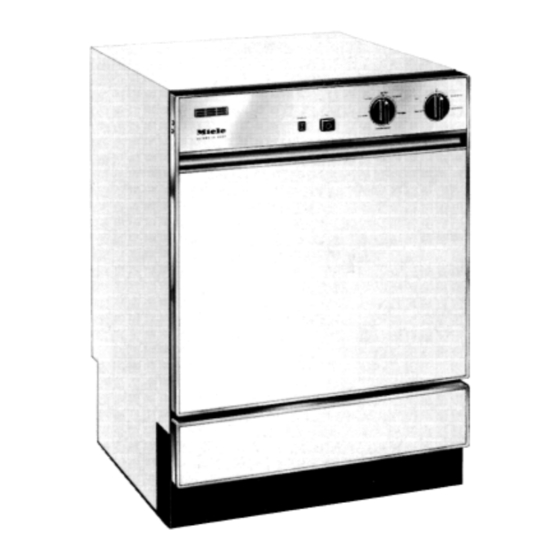 Miele G 522 U Manual de Instruções