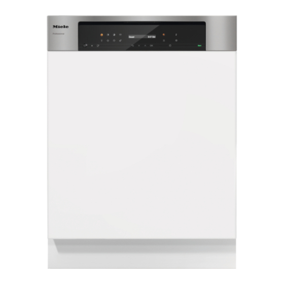 Miele PFD 101 U Plan d'installation