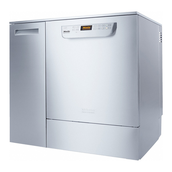 Miele PG 8583 CD Rencana Instalasi