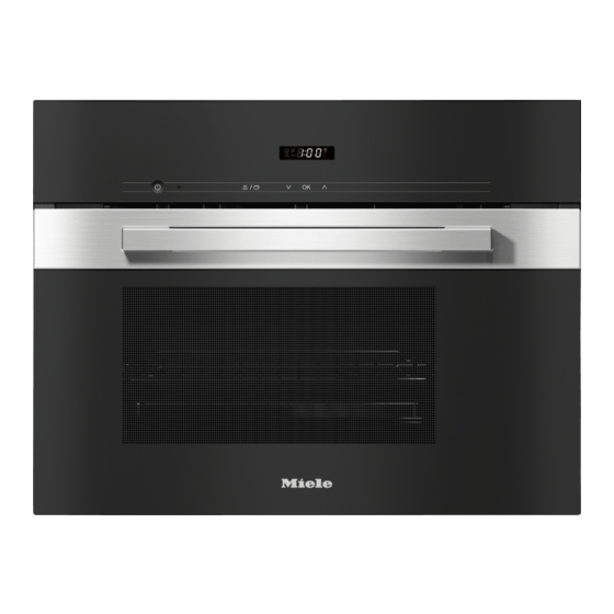 Miele 11135770 Руководство по установке