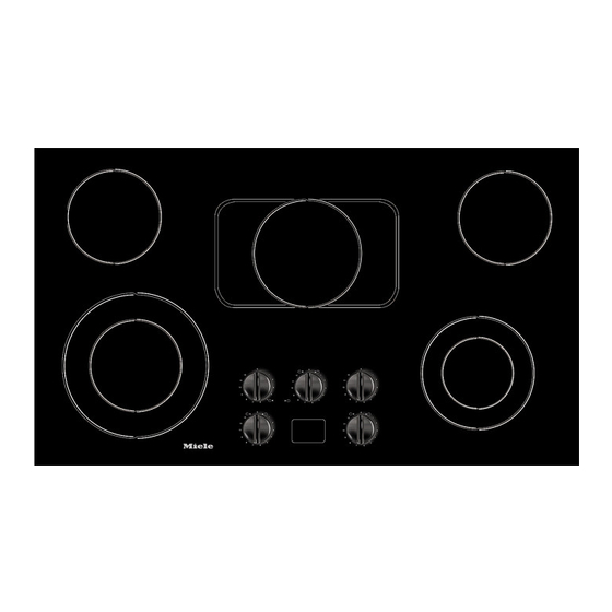 Miele KM427 Technical Manual