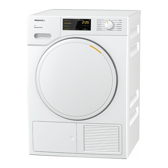 Miele EcoSpeed TWD440 WP Installationshandbuch