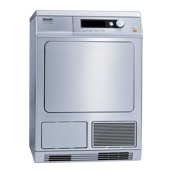 Miele PT 5135 C EL Instrukcja obsługi i instalacji