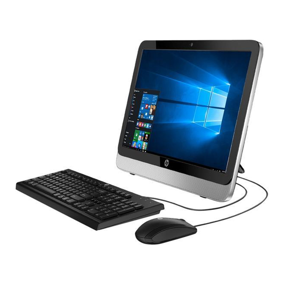 HP 205 G2 AiO Business 제품 수명이 다한 제품 분해 지침