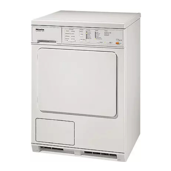 Miele T 1332 C Manuale di istruzioni per l'uso