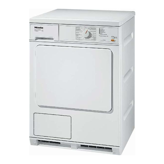 Miele T 4262 C Instrukcja obsługi