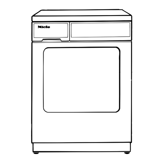 Miele T 430 Betriebsanleitung