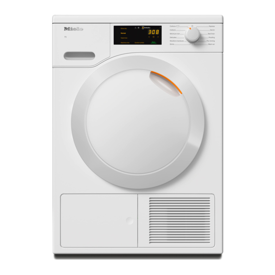 Miele TCB140 WP Manual