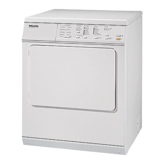 Miele TOUCHTRONIC T 1415 Panduan Petunjuk Pengoperasian