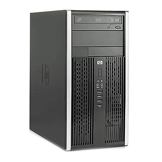 HP 6080 - Pro Microtower PC Elenco di supporto