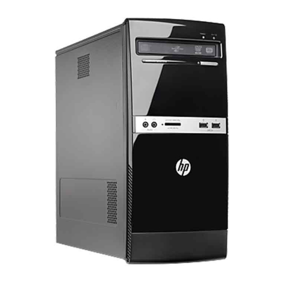 HP 6200 - Pro Microtower PC Başlarken