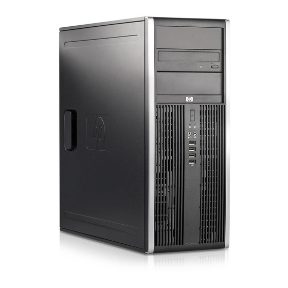 HP 8100 - Elite Convertible Minitower PC Carte illustrée des pièces et services