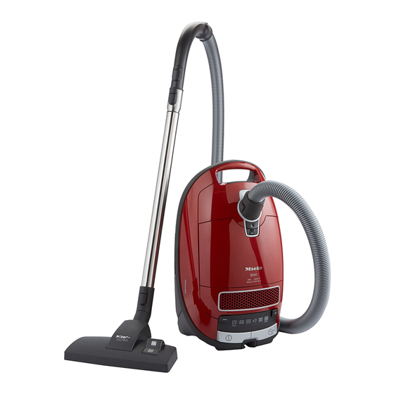 Miele Vacuum Cleaner Pemeliharaan dan Perawatan