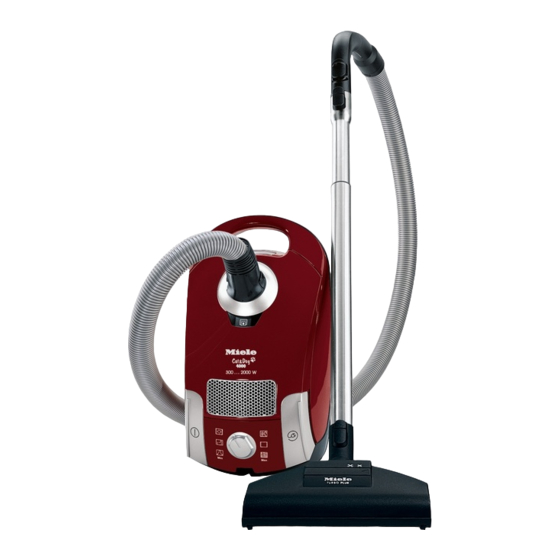 Miele VACUUM CLEANER S4000 S4210 CARINA S4210 ANTARES S4210 CAPELLA S4210 SIRIUS S4580 LUNA S4780 ORION Panduan Petunjuk Pengoperasian