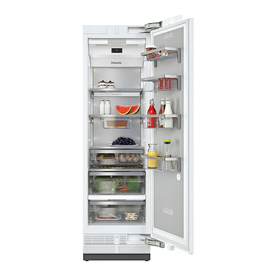 Miele K 2601 Vi Manuale