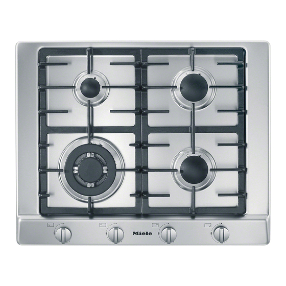 Miele KM 2054 Manual de Instruções