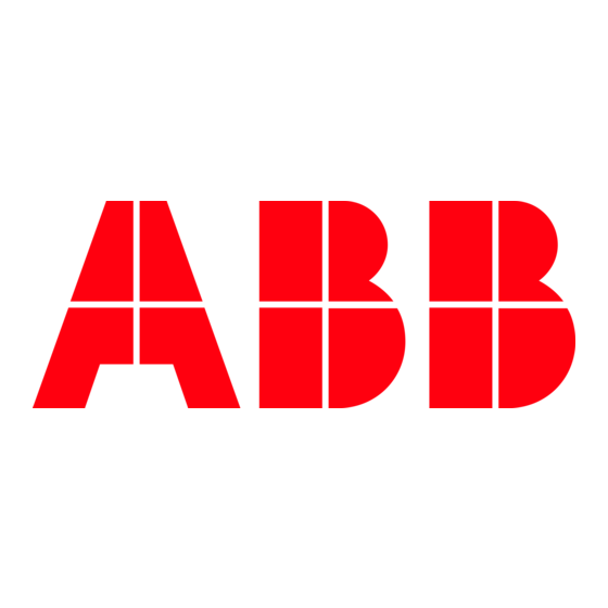 ABB ACH580-01 Series Quick Installation And Start-Up Manual