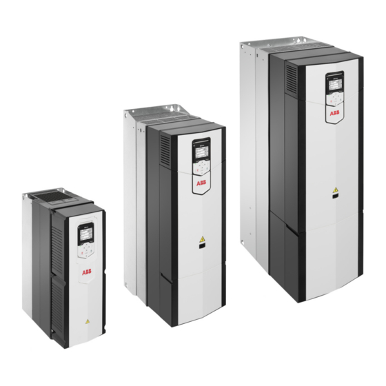 ABB ACS880-31 Manuale di installazione e avviamento rapido