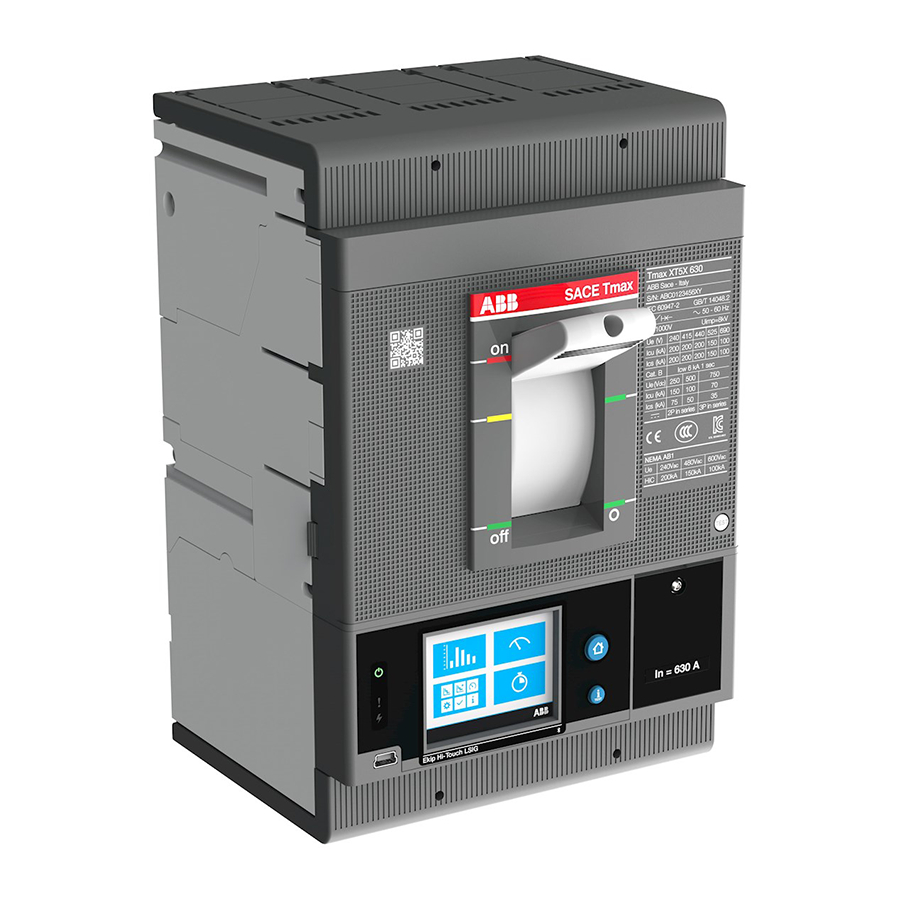 ABB Ekip LSIG XT5 Manual de instruções de montagem