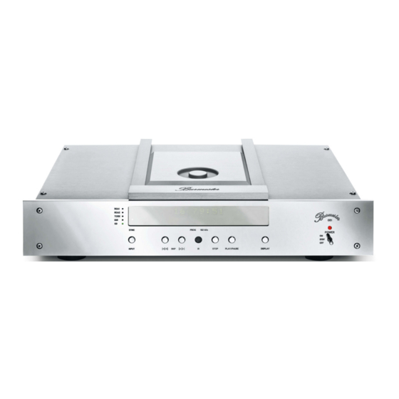 Burmester 061 소유자 매뉴얼