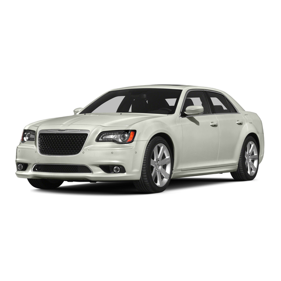 Chrysler 300 Touring RWD 2010 Manuel de référence rapide