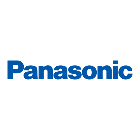 Panasonic AG AG-HPX170 Menu informacyjne