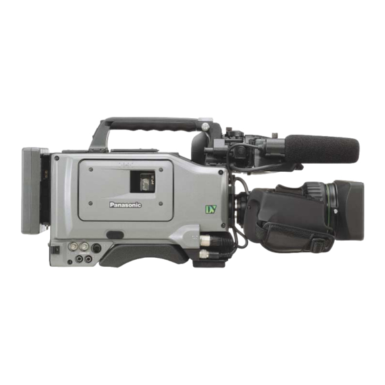 Panasonic AGDVC200 - DV CAMCORDER Specificaties