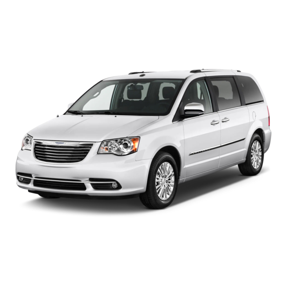 Chrysler TOWN & COUNTRY 2016 Benutzerhandbuch