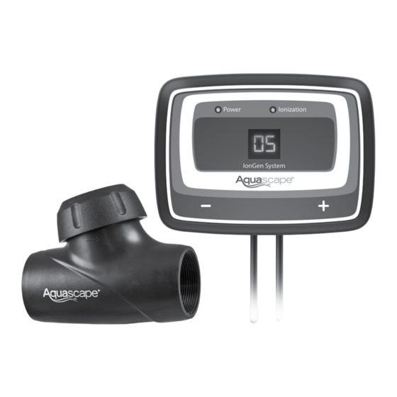 AquaScape IONGEN SYSTEM G2 Petunjuk Manual