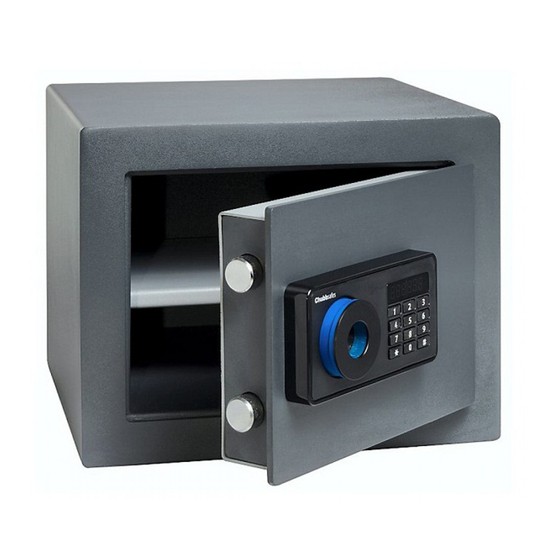 Chubbsafes AlphaPlus Manual do utilizador