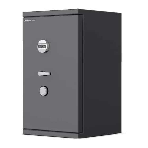 Chubbsafes DuoForce T2 M-1090 Manual rápido do utilizador